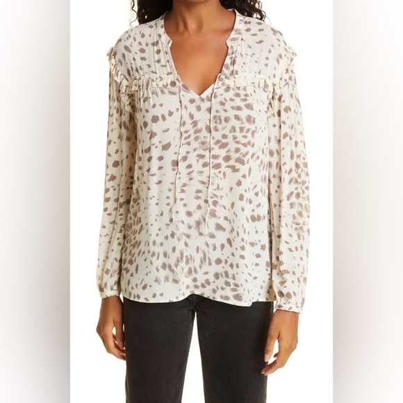 Rails Lydia Print Blouse - Picture 1 of 8